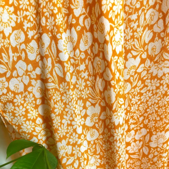 LOFT Kimono Yellow Gold Beach Cover Up XS/S - Picture 3 of 4